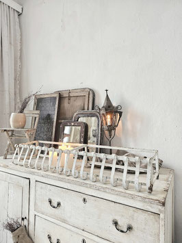 VERKAUFT Kan 10.04. alter sehr großer Blumenkasten - weiß - shabbychic