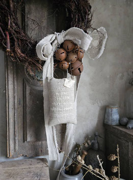 VERKAUFT Sin 27.10. TANNENBAUM Leinenhänger PRIMITIVE-ART-HANGER