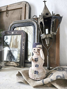 VERKAUFT Stu 06.12. PRIMITIVE-ART SNOWMAN / Schneemann