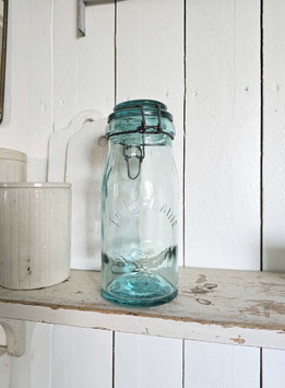VERKAUFT Tho 12.01. 1L LA LORAINE antike Flasche Weckglas aus Frankreich