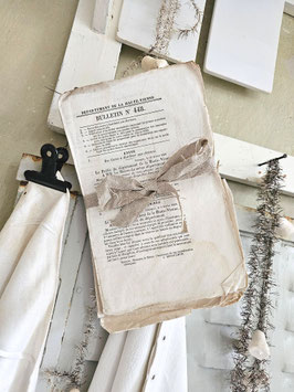 VERKAUFT Har 29.12. Stapel BULLETIN 1839 - PREFECTUR DE LA HAUTE-VIENNE