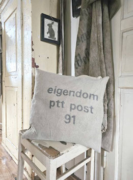 PTT POST LeinenKissen Getreidesackkissen