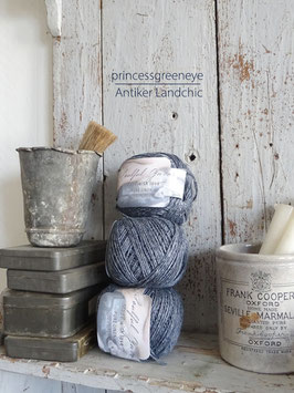 2xVERKAUFT Mon 29.05. PURE LINEN 100% Leinen french blue von JEANNE D'ARC LIVING 50gr