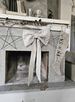 VERKAUFT Ner 21.11.  XXL 78cm SCHLEIFE - mit Schrift  XVII