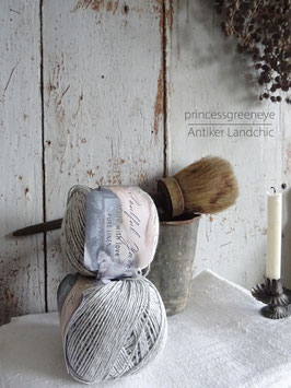 PURE LINEN 100% SILVER GREY eisgrau von JEANNE D'ARC LIVING