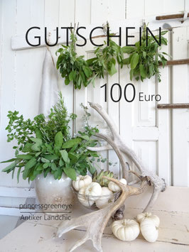 GUTSCHEIN 100,-- EURO