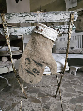 VERKAUFT Nic 20.11. XXL WinterHandschuh Fäustling Santa Glove IV mit Schrift