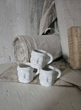 1xVERKAUFT Stu 16.12. Weihnachtstasse alte Weihnachtsmann Tasse Porzellan