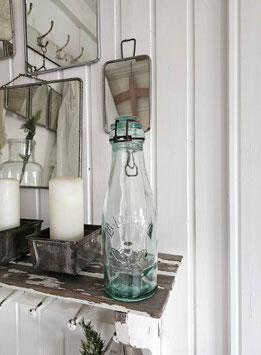 VERKAUFT Bir 06.12. 1L LA LORAINE antike Flasche Weckglas aus Frankreich