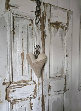 PRIMITIVE HEART Herz Leinenherz