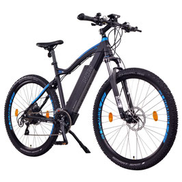 EPAC, NCM Moscow Plus 48 V 29", E-MTB , Mountainbike E-Bike 16 Ah 768 Wh Panasonic Zellen Akku, schwarz