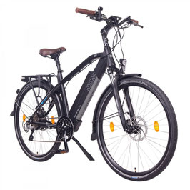 EPAC, NCM Venice Plus 48 V 28" Trekking E-Bike, 16 Ah, 768 Wh Panasonic Zellen Akku, schwarz