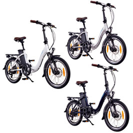 EPAC, Modell: NCM Paris, 20" E-Faltrad, E-Bike, Pedelec 36 V 15 Ah 540 Wh