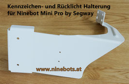 Kennzeichenhalterung Ninebot Mini Pro ohne Rücklicht