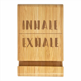 Inhale, Exhale Phone Stand