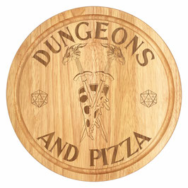 Dungeons and Pizza Chopping/Cutting Board