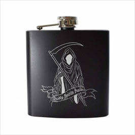 Grim Reaper Designed Hipflask