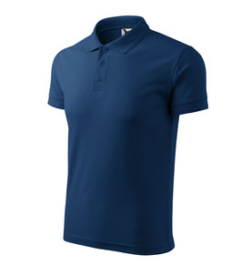 Pique Poloshirt mitternachtsblau bis 3XL