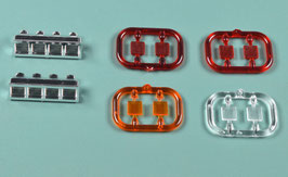 4連角形テールライトハウジング