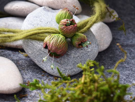 Tonblüten-Collier "Landlust"