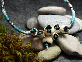 Tonblüten-Collier "Viper"