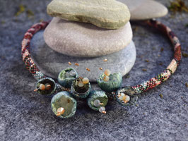 Tonblüten-Collier "Nelia"