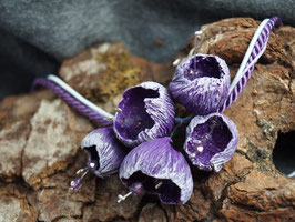 Tonblüten-Collier "Schneetraube"