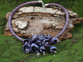 Tonblüten-Collier "Idee"