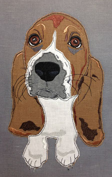 Bassett Hound  Pillow