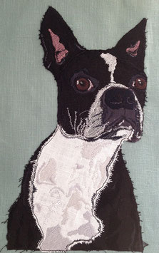 Boston Terrier Pillow