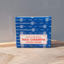 Encens Satya Nag Champa, Cônes