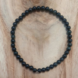 Bracelet Obsidienne Œil Céleste 4mm