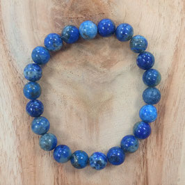 Bracelet Lapis Lazuli 8mm