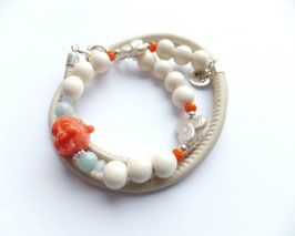 'BUDDHA CORAL' Armband