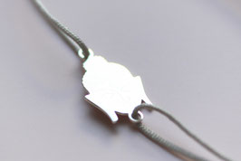 'BUDDHA' Armband Silber