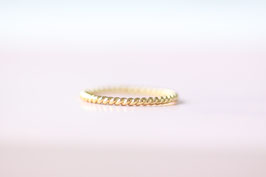 'ROPE' Ring Gold