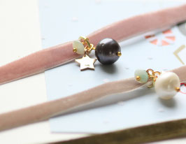 'VELVET PEARL' Armband