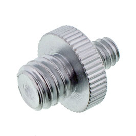 Rändeladapter 3/8"-außen auf 1/4"-außen