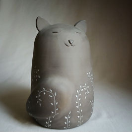 Chat bucolique, pièce unique