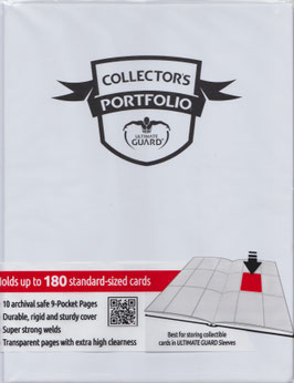 Sammelmappe Collector's Portfolio 180 Karten Weiß