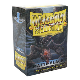 Kartenhüllen 100Stk. Dragon Shield Matte - Black