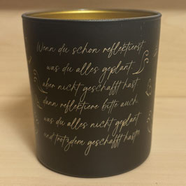 Trinkglas "Geschafft"