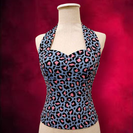 Top Eleonora Azul