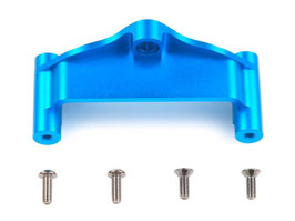F104 Alu Chassisverbinder Hinterachse blau eloxiert