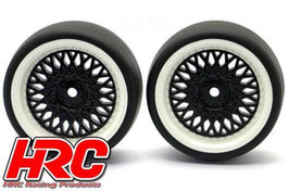 Drift Tires CLS Schwarz/Weiss (2)