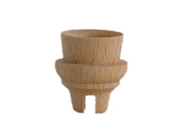 Lichtertülle mit 4mm Nut