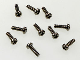 Rundkopfschraube  M3 x 10mm, 10 Stück