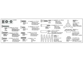 TT-01E ,   Metallteile-Beutel B