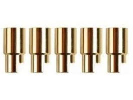 6,0 mm  Goldkontakt  Buchse  (1 Paar)