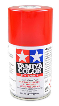 TS-95  Kunststoff-Spray,  Pure Metallic-Rot glänzend